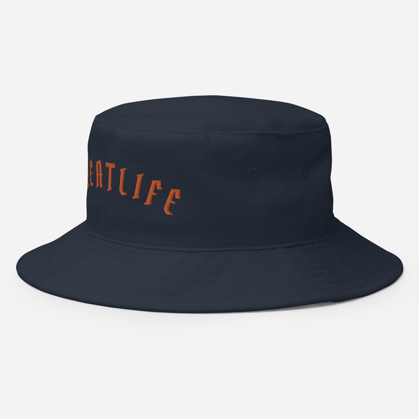 Orange print GREATLIFE Bucket Hat