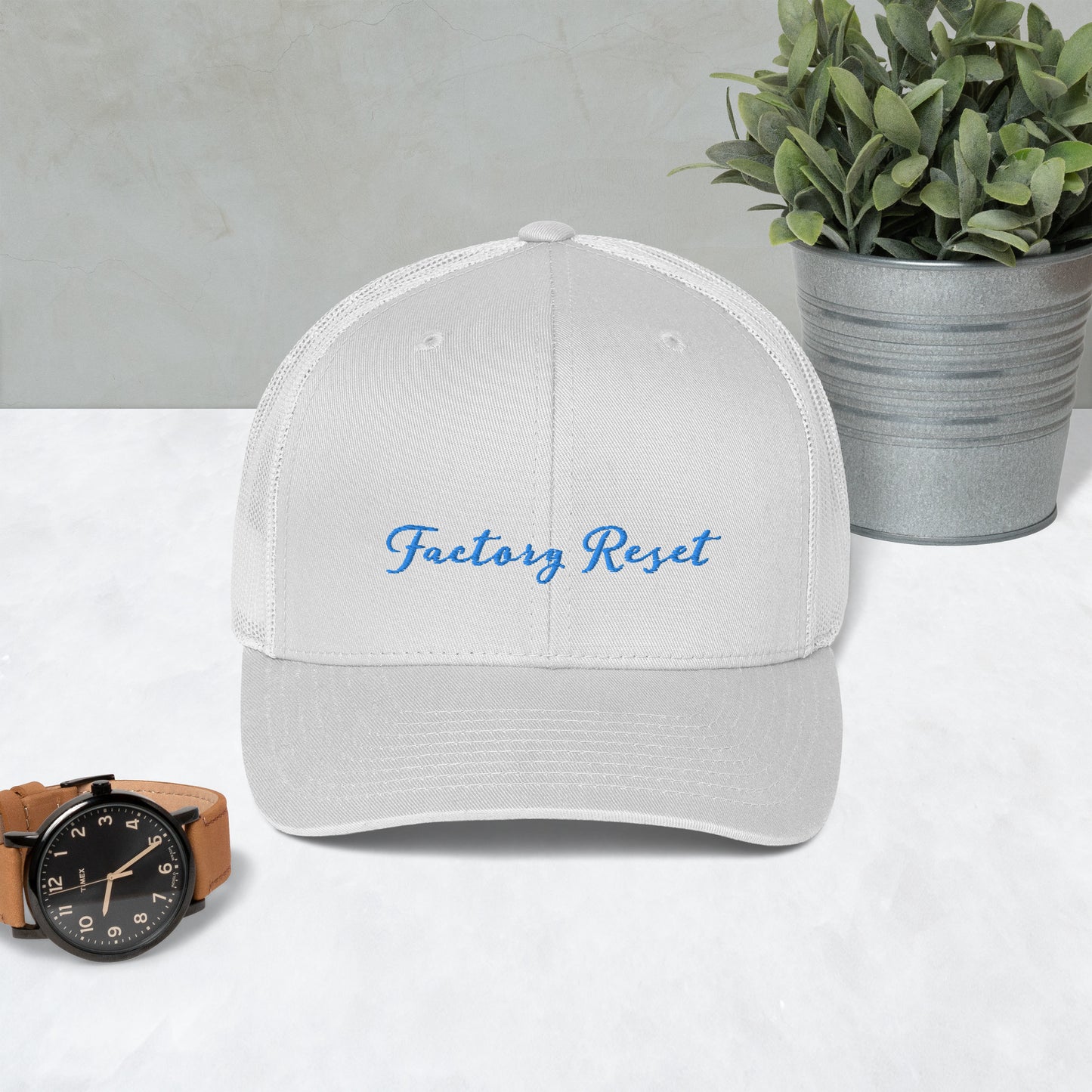 Factory Reset Trucker Cap