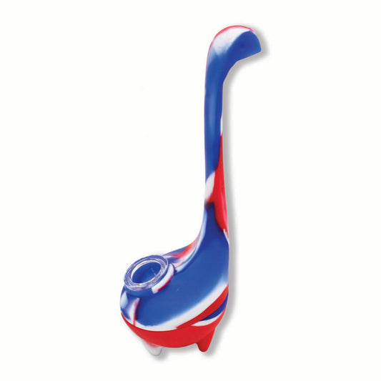 long neck dinosaur hand pipe 2 pack