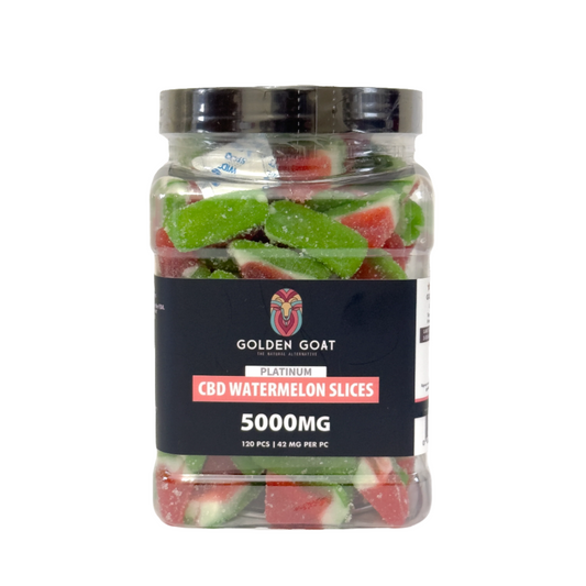 CBD Platinum Gummies - Watermelon Slices 5000MG